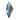 Swarovski Fancy Stones Forever Heart (4815) Aquamarine - Bluestreak Crystals