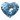 Swarovski Fancy Stones Forever Heart (4815) Aquamarine - Bluestreak Crystals