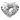 Swarovski Fancy Stones Forever Heart (4815) Crystal - Bluestreak Crystals