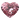 Swarovski Fancy Stones Forever Heart (4815) Light Rose - Bluestreak Crystals