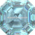 Swarovski Fancy Stones Imperial (4480) Aquamarine Ignite UNFOILED-Swarovski Fancy Stones-6mm - Pack of 288 (Wholesale)-Bluestreak Crystals