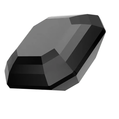 Swarovski Fancy Stones Imperial (4480) Jet UNFOILED - Bluestreak Crystals