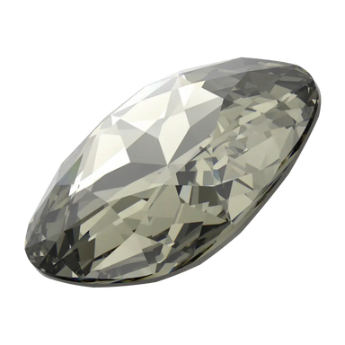 Swarovski Fancy Stones Large Cushion Square (4487) Black Diamond - Bluestreak Crystals