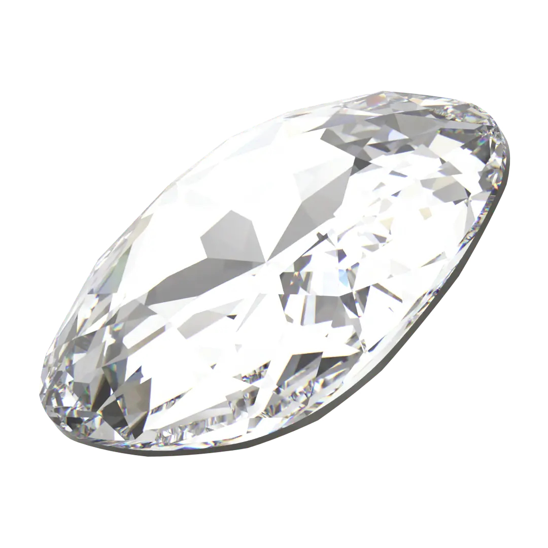 Swarovski Fancy Stones Large Cushion Square (4487) Crystal - Bluestreak Crystals