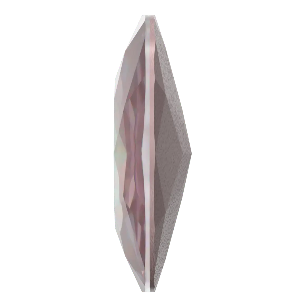 Swarovski Fancy Stones Large Cushion Square (4487) Crystal Dusty Pink Delite UNFOILED - Bluestreak Crystals