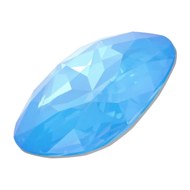 Swarovski Fancy Stones Large Cushion Square (4487) Crystal Electric Blue Ignite UNFOILED - Bluestreak Crystals