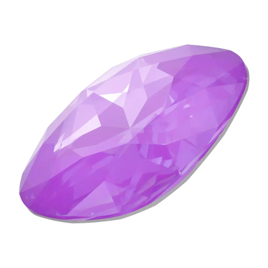 Swarovski Fancy Stones Large Cushion Square (4487) Crystal Electric Violet Ignite UNFOILED - Bluestreak Crystals