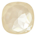 Swarovski Fancy Stones Large Cushion Square (4487) Crystal Ivory Cream Delite UNFOILED - Bluestreak Crystals