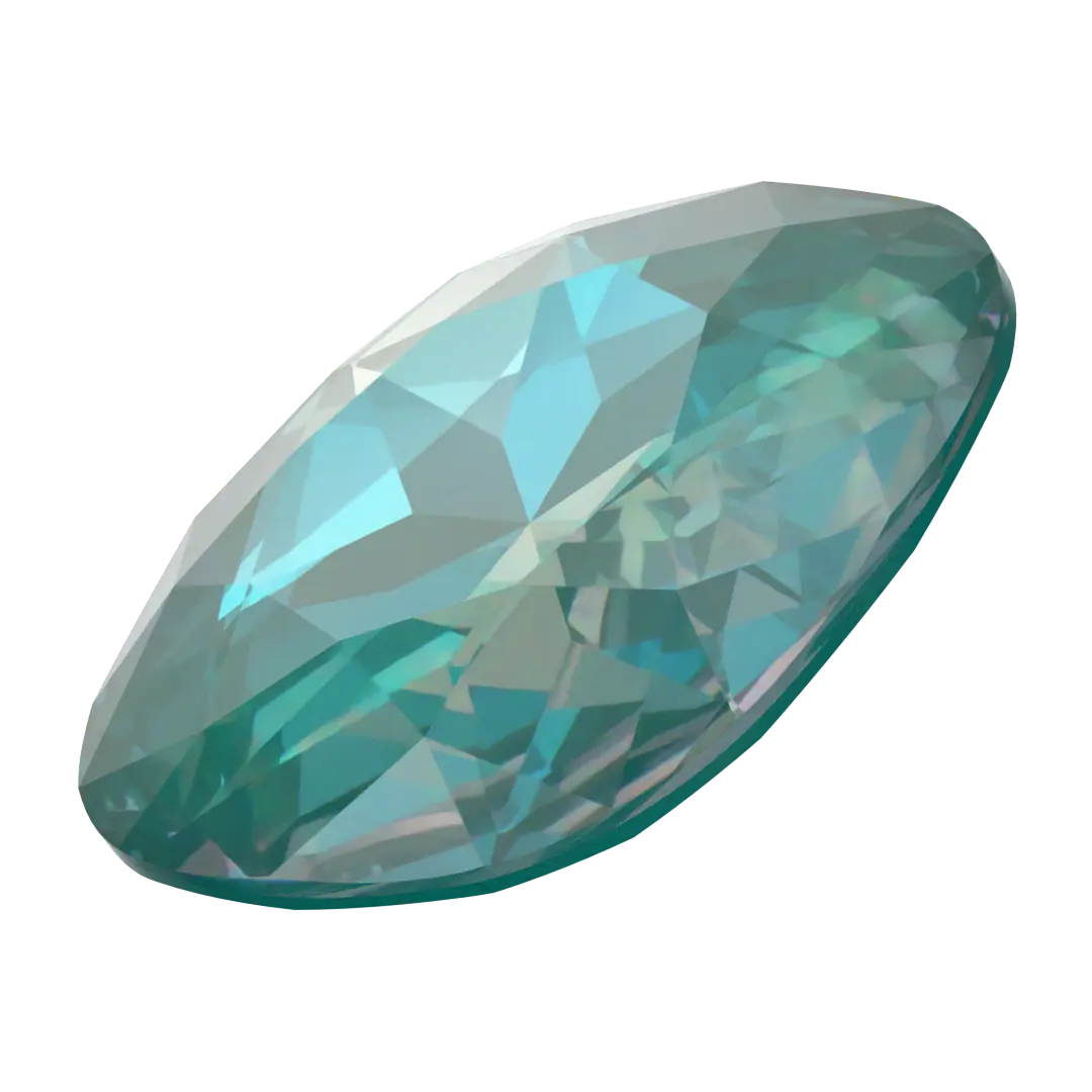 Swarovski Fancy Stones Large Cushion Square (4487) Crystal Laguna Delite UNFOILED - Bluestreak Crystals