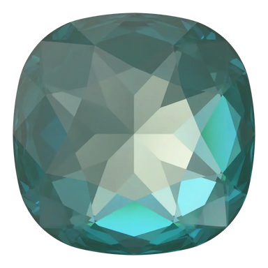 Swarovski Fancy Stones Large Cushion Square (4487) Crystal Laguna Delite UNFOILED - Bluestreak Crystals