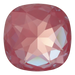 Swarovski Fancy Stones Large Cushion Square (4487) Crystal Lotus Pink Delite UNFOILED - Bluestreak Crystals