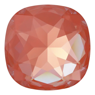 Swarovski Fancy Stones Large Cushion Square (4487) Crystal Orange Glow Delite UNFOILED - Bluestreak Crystals