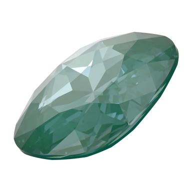 Swarovski Fancy Stones Large Cushion Square (4487) Crystal Pine Green Ignite UNFOILED - Bluestreak Crystals