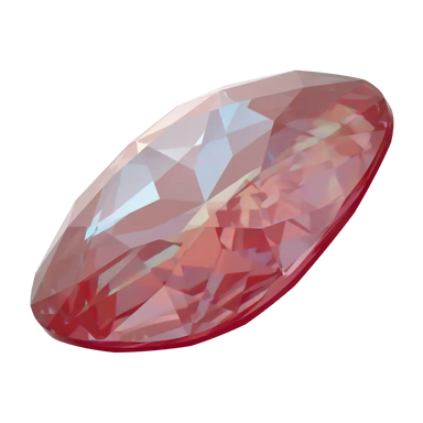 Swarovski Fancy Stones Large Cushion Square (4487) Crystal Royal Red Delite UNFOILED - Bluestreak Crystals