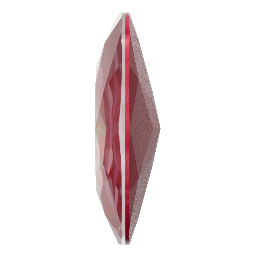 Swarovski Fancy Stones Large Cushion Square (4487) Crystal Royal Red Delite UNFOILED - Bluestreak Crystals