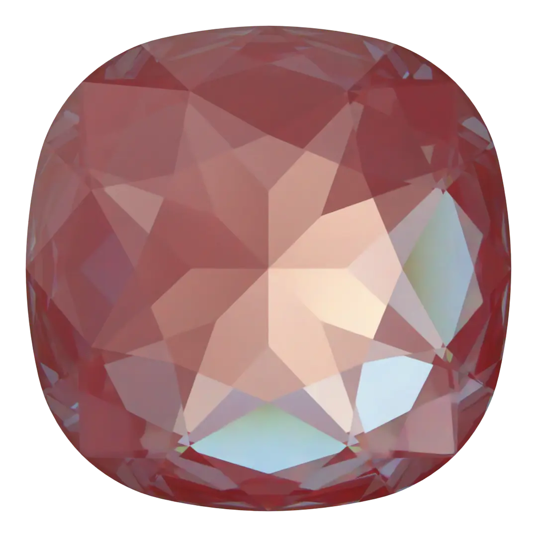 Swarovski Fancy Stones Large Cushion Square (4487) Crystal Royal Red Delite UNFOILED - Bluestreak Crystals