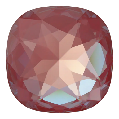 Swarovski Fancy Stones Large Cushion Square (4487) Crystal Royal Red Delite UNFOILED - Bluestreak Crystals
