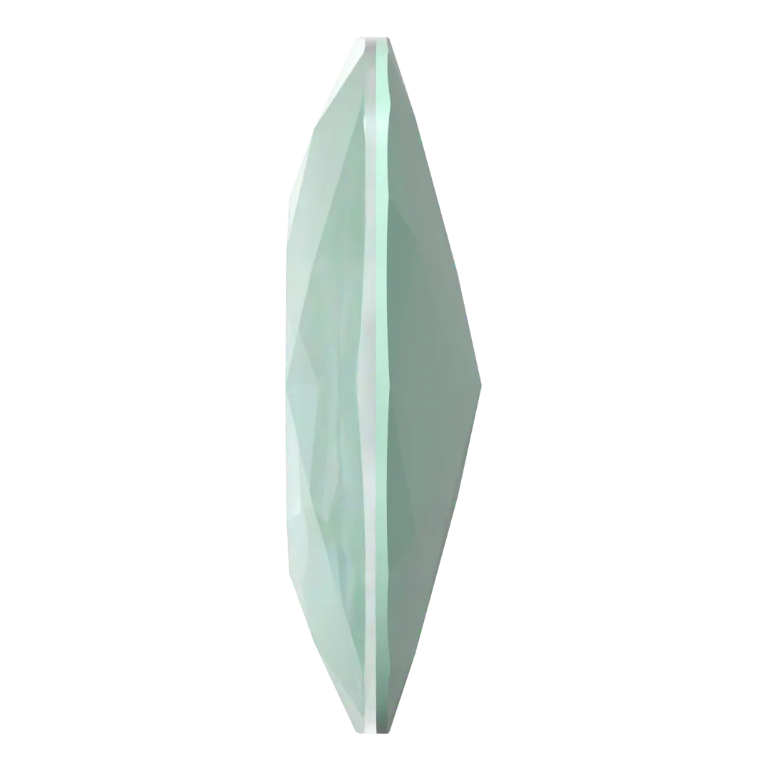 Swarovski Fancy Stones Large Cushion Square (4487) Crystal Soft Mint Ignite UNFOILED - Bluestreak Crystals