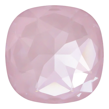 Swarovski Fancy Stones Large Cushion Square (4487) Crystal Soft Rose Ignite UNFOILED - Bluestreak Crystals