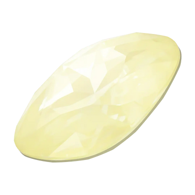 Swarovski Fancy Stones Large Cushion Square (4487) Crystal Soft Yellow Ignite UNFOILED - Bluestreak Crystals