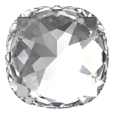 Swarovski Fancy Stones Large Cushion Square (4487) Crystal - Bluestreak Crystals