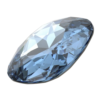 Swarovski Fancy Stones Large Cushion Square (4487) Denim Blue - Bluestreak Crystals