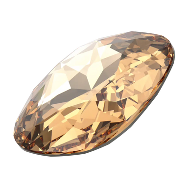 Swarovski Fancy Stones Large Cushion Square (4487) Light Colorado Topaz - Bluestreak Crystals