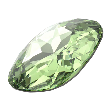 Swarovski Fancy Stones Large Cushion Square (4487) Recreated Peridot - Bluestreak Crystals