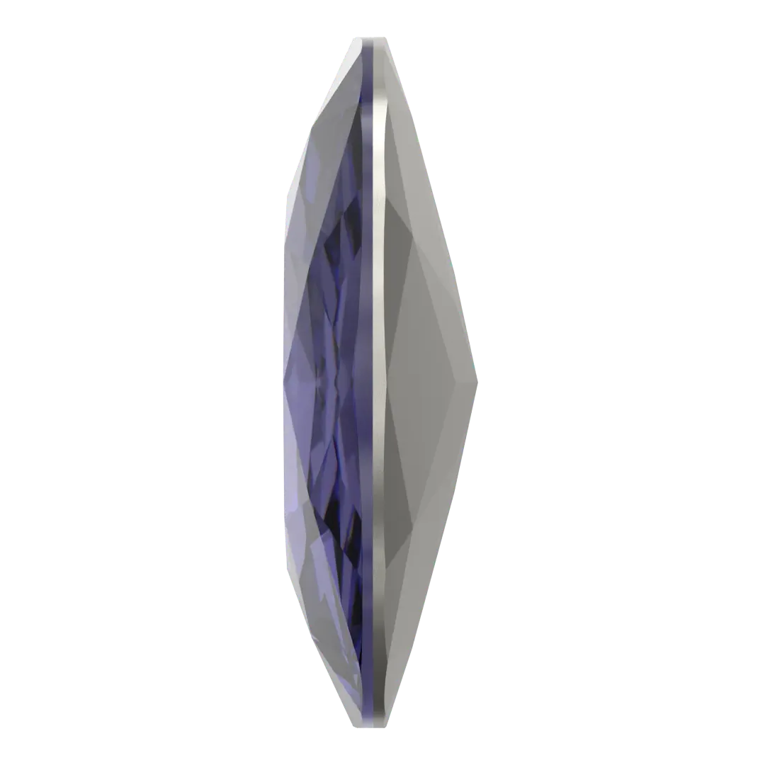 Swarovski Fancy Stones Large Cushion Square (4487) Tanzanite - Bluestreak Crystals