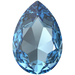 Swarovski Fancy Stones Large Pear (4327) Aquamarine - Bluestreak Crystals