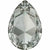 Swarovski Fancy Stones Large Pear (4327) Black Diamond-Swarovski Fancy Stones-30x20mm - Pack of 24 (Wholesale)-Bluestreak Crystals