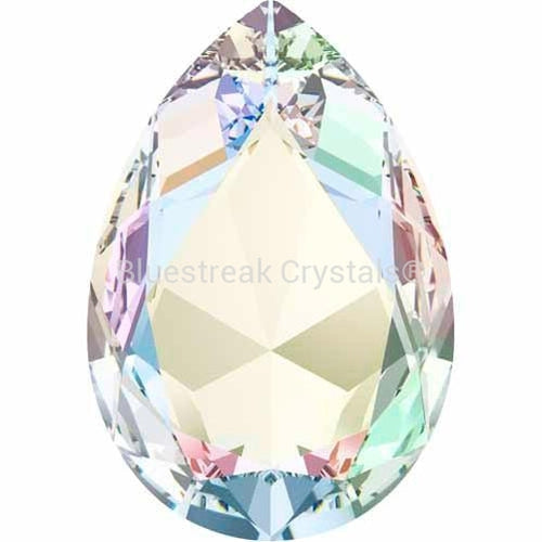 Swarovski Fancy Stones Large Pear (4327) Crystal AB-Swarovski Fancy Stones-30x20mm - Pack of 24 (Wholesale)-Bluestreak Crystals