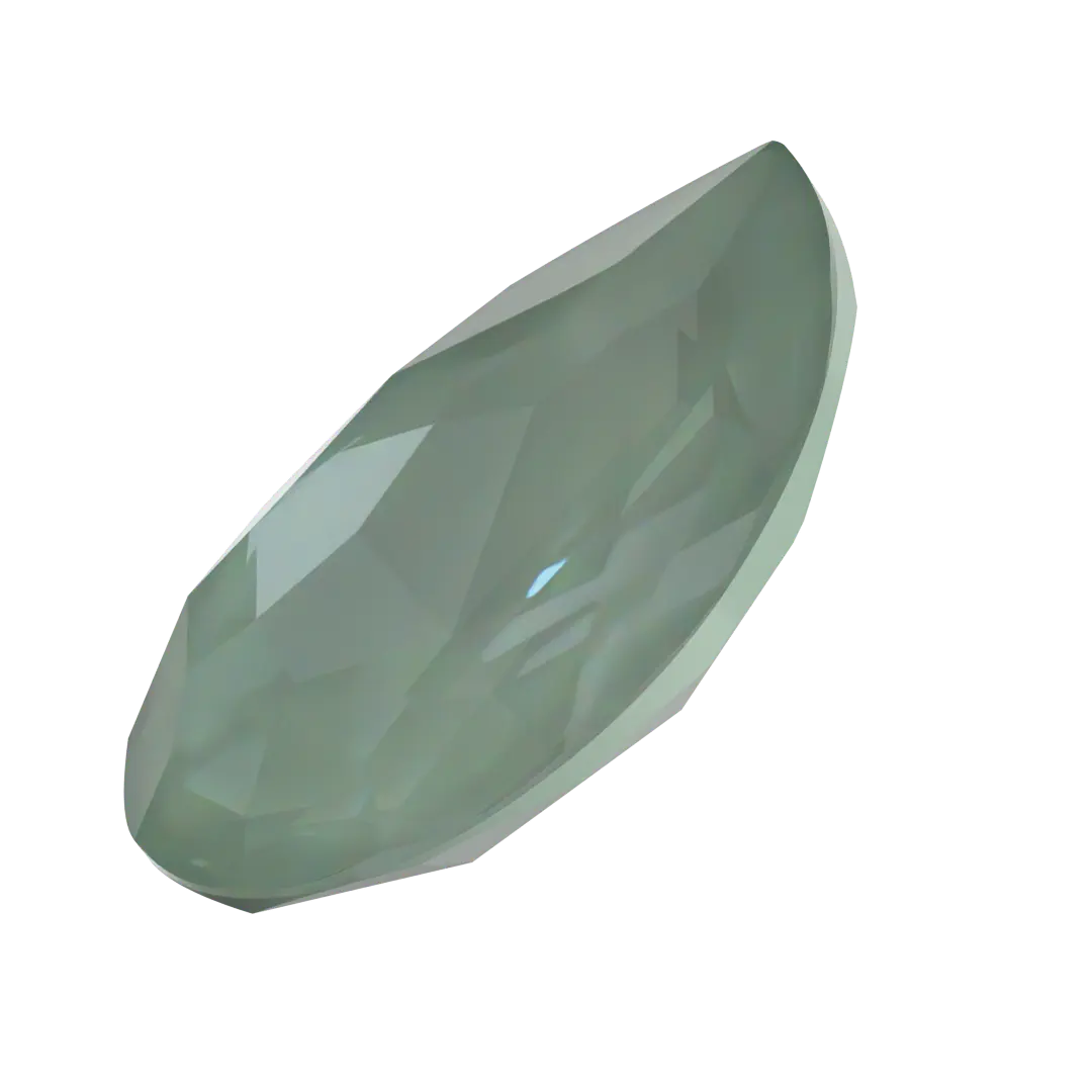 Swarovski Fancy Stones Large Pear (4327) Crystal Agave Ignite UNFOILED - Bluestreak Crystals