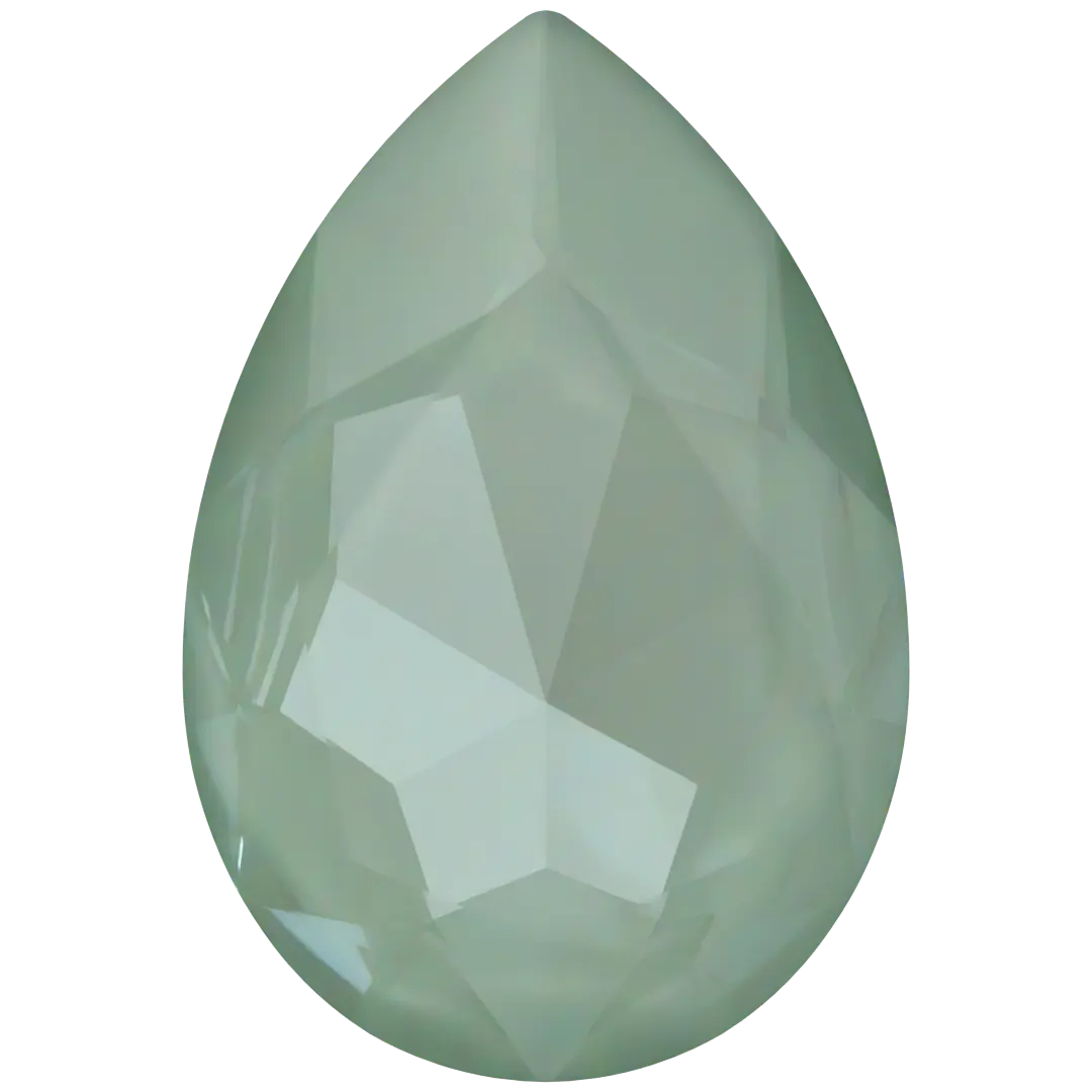 Swarovski Fancy Stones Large Pear (4327) Crystal Agave Ignite UNFOILED - Bluestreak Crystals