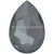 Swarovski Fancy Stones Large Pear (4327) Crystal Dark Grey Ignite UNFOILED-Swarovski Fancy Stones-30x20mm - Pack of 24 (Wholesale)-Bluestreak Crystals