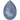 Swarovski Fancy Stones Large Pear (4327) Crystal Denim Ignite UNFOILED - Bluestreak Crystals