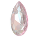 Swarovski Fancy Stones Large Pear (4327) Crystal Dusty Pink Delite UNFOILED - Bluestreak Crystals
