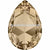 Swarovski Fancy Stones Large Pear (4327) Crystal Golden Shadow-Swarovski Fancy Stones-30x20mm - Pack of 24 (Wholesale)-Bluestreak Crystals