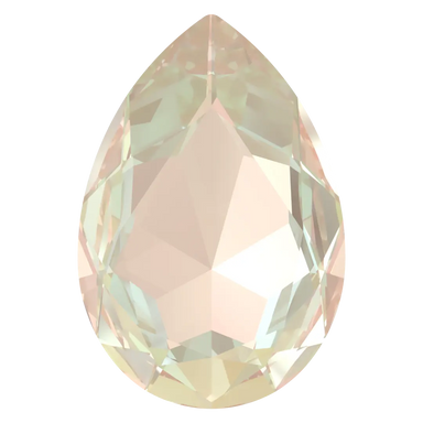 Swarovski Fancy Stones Large Pear (4327) Crystal Ivory Cream Delite UNFOILED - Bluestreak Crystals