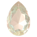 Swarovski Fancy Stones Large Pear (4327) Crystal Ivory Cream Delite UNFOILED - Bluestreak Crystals