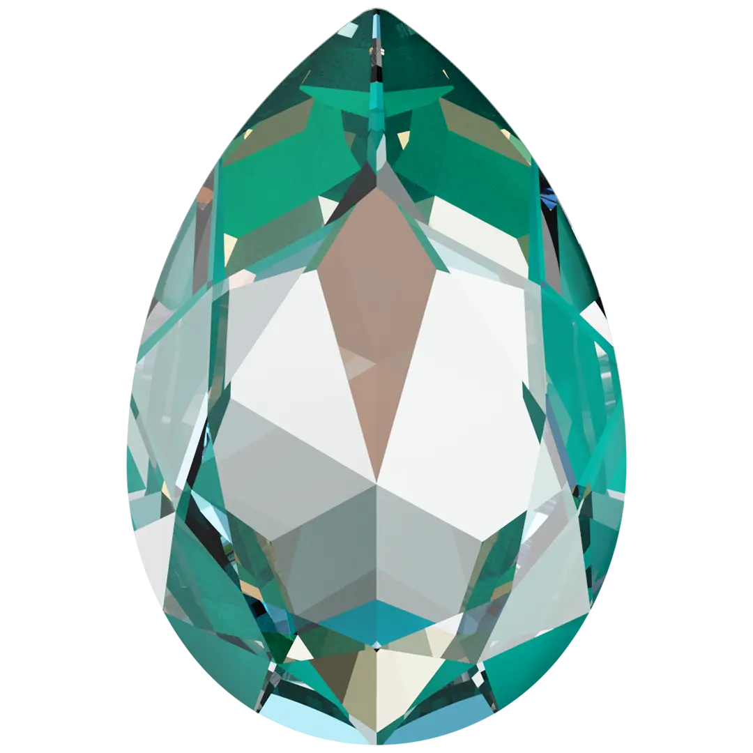 Swarovski Fancy Stones Large Pear (4327) Crystal Laguna Delite UNFOILED - Bluestreak Crystals