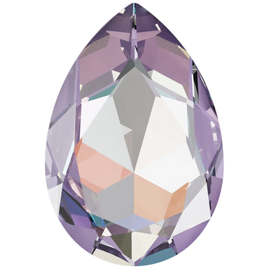 Swarovski Fancy Stones Large Pear (4327) Crystal Lavender Delite UNFOILED - Bluestreak Crystals