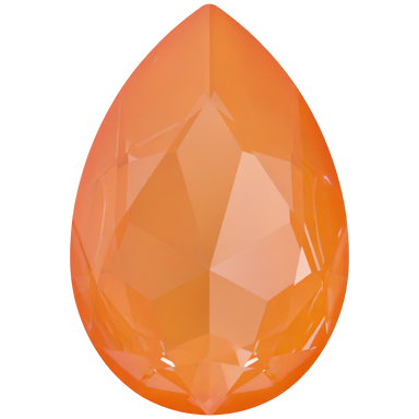 Swarovski Fancy Stones Large Pear (4327) Crystal Mango Ignite UNFOILED - Bluestreak Crystals