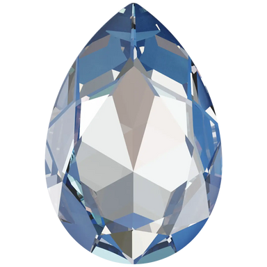 Swarovski Fancy Stones Large Pear (4327) Crystal Ocean Delite UNFOILED - Bluestreak Crystals