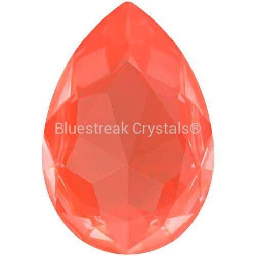 Swarovski Fancy Stones Large Pear (4327) Crystal Orange Ignite UNFOILED-Swarovski Fancy Stones-30x20mm - Pack of 24 (Wholesale)-Bluestreak Crystals