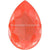 Swarovski Fancy Stones Large Pear (4327) Crystal Orange Ignite UNFOILED-Swarovski Fancy Stones-30x20mm - Pack of 24 (Wholesale)-Bluestreak Crystals