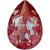 Swarovski Fancy Stones Large Pear (4327) Crystal Royal Red Delite UNFOILED-Swarovski Fancy Stones-30x20mm - Pack of 24 (Wholesale)-Bluestreak Crystals