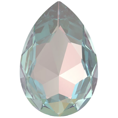 Swarovski Fancy Stones Large Pear (4327) Crystal Serene Gray Delite UNFOILED - Bluestreak Crystals