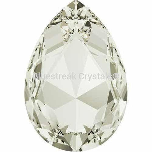Swarovski Fancy Stones Large Pear (4327) Crystal Silver Shade-Swarovski Fancy Stones-30x20mm - Pack of 24 (Wholesale)-Bluestreak Crystals