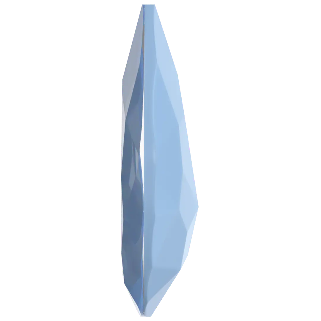 Swarovski Fancy Stones Large Pear (4327) Crystal Sky Ignite UNFOILED - Bluestreak Crystals